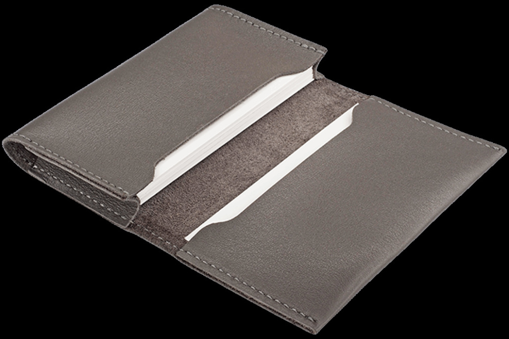 Logo trade corporate gifts image of: Business card holder 1166131